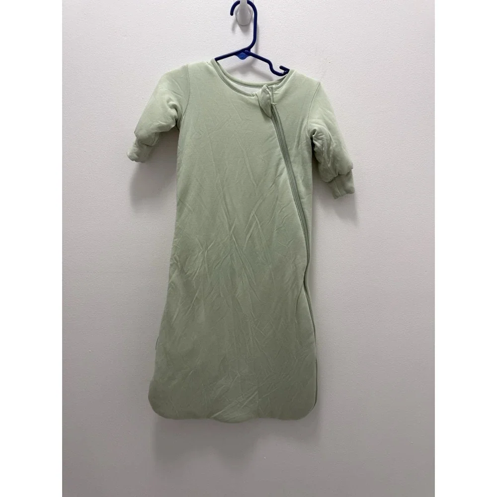 PurComfy LuxeDream Sleep Sacks 3-6M 1.0 TOG Lot 2 Pink Sage Zip Wearable Blanket